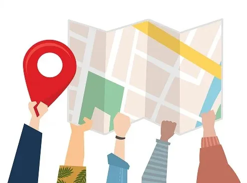 Mapa de actividades y espacios